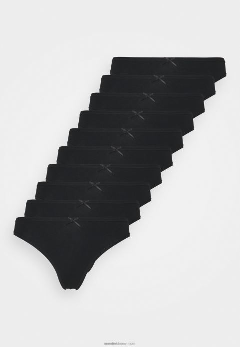 sievietes 10 paciņas siksnu melnas 2LHT982 Anna Field
