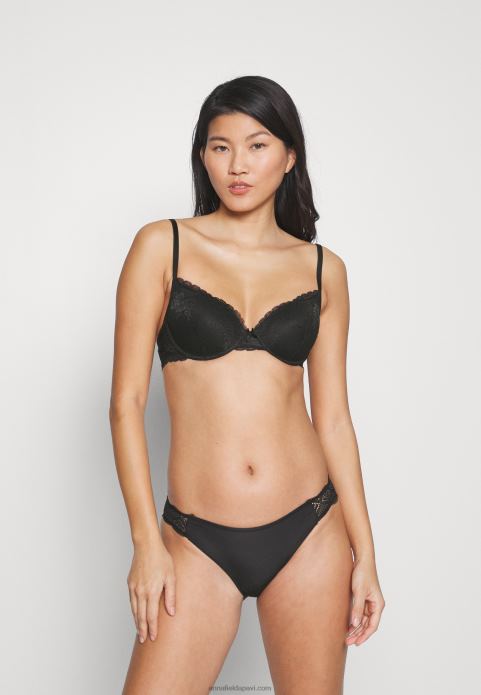 sievietes 2 iepakojumi ar vadu krūšturis melns/pliks 2LHT948 Anna Field