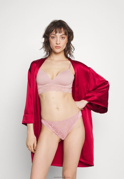 sievietes 2 iepakojumu trīsstūra krūšturis pelēks/rozā krāsā 2LHT924 Anna Field