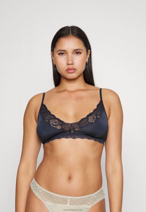 sievietes 2 iepakojumu trīsstūra krūšturis rozā/zils 2LHT939 Anna Field