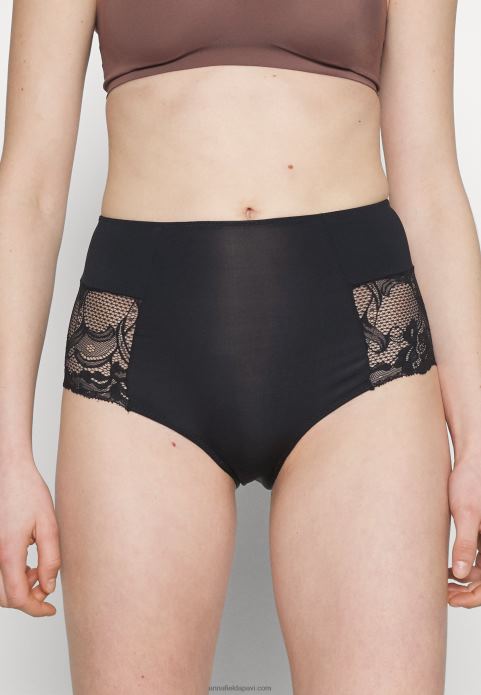 sievietes 2 komplektu biksītes melnas/plikas 2LHT987 Anna Field