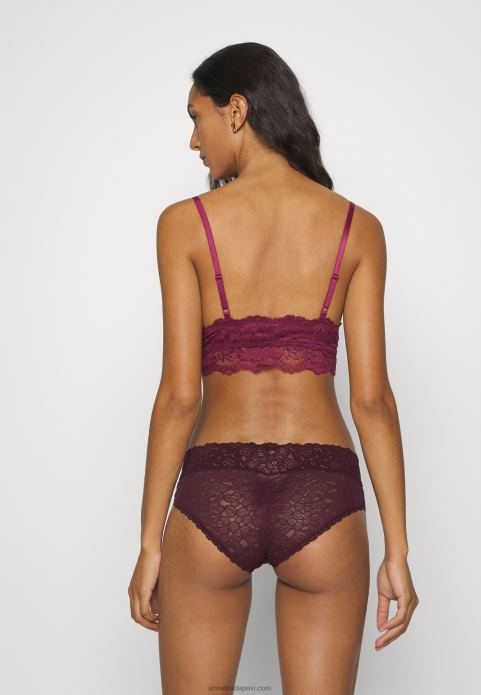 sievietes 3pp bralette bustier melns/bēšs/tumši sarkans 2LHT936 Anna Field