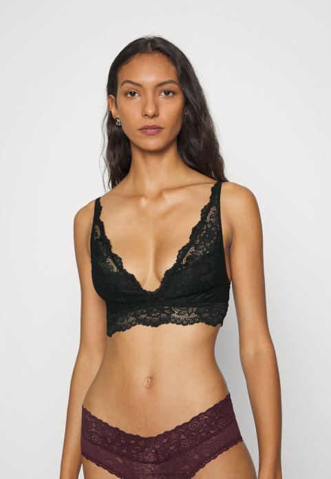 sievietes 3pp bralette bustier melns/bēšs/tumši sarkans 2LHT936 Anna Field