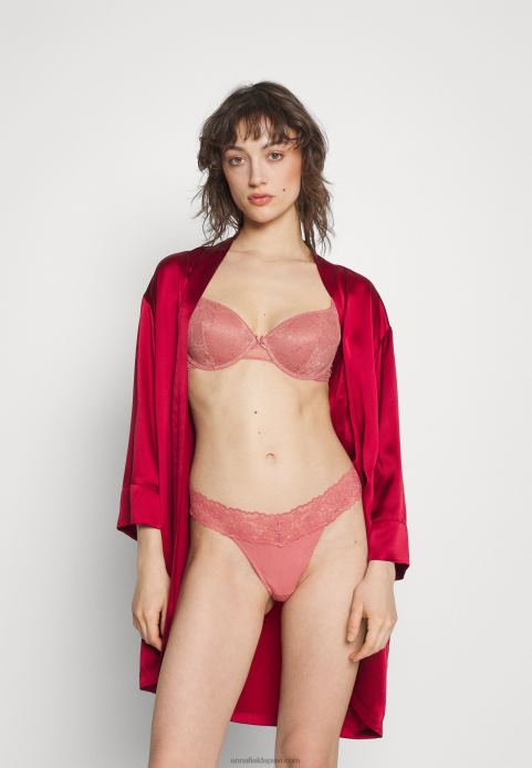 sievietes 5 paciņas siksnu rozā/melna 2LHT980 Anna Field