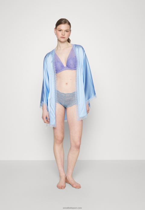 sievietes 5 paciņu bikses zilas 2LHT972 Anna Field