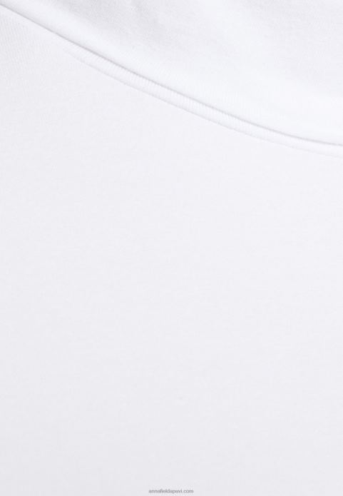 sievietes laura 2pp augsta kakla body white 2LHT1023 Anna Field