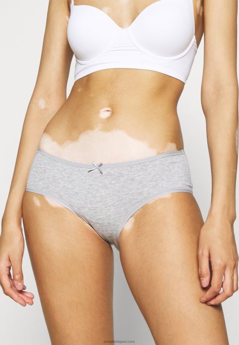 sievietes romy 7 pack biksītes pelēkas 2LHT991 Anna Field