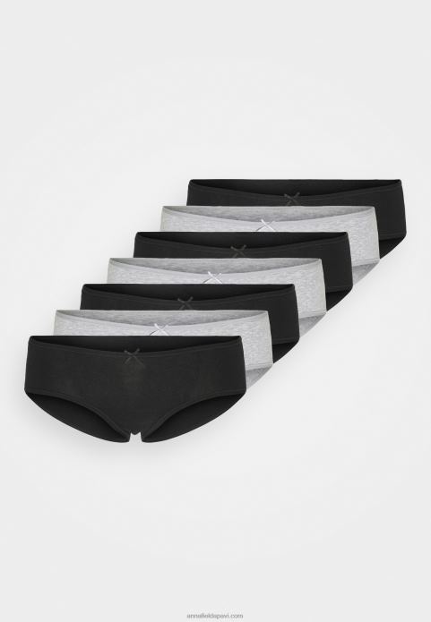 sievietes romy 7 pack biksītes pelēkas 2LHT991 Anna Field