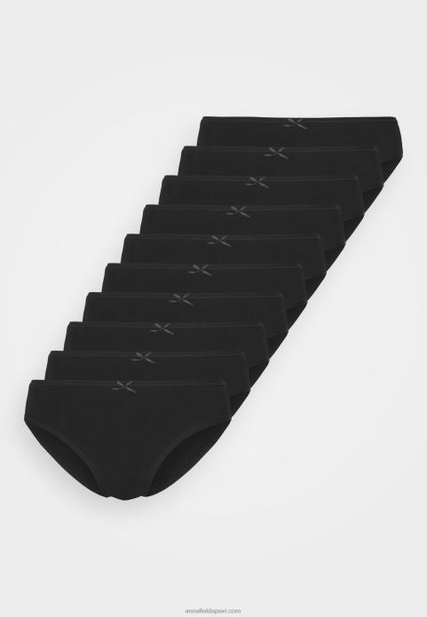 sievietes shannon 10 pack īsas biksītes melnas 2LHT959 Anna Field