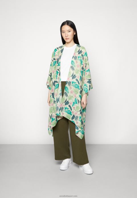 sievietes apmetnis zaļš 2LHT720 Anna Field