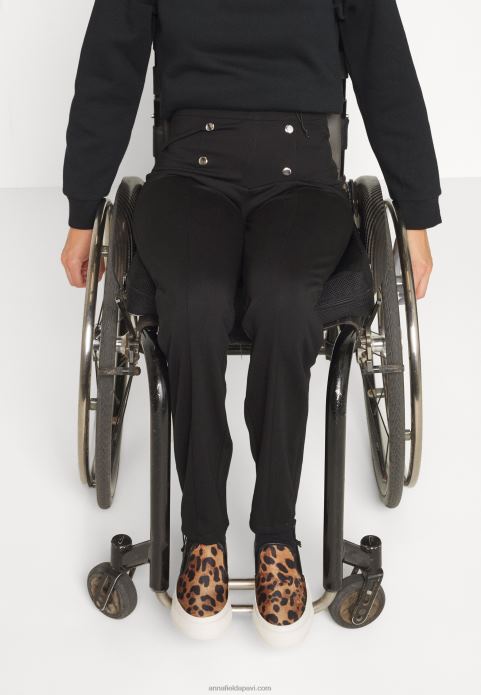 sievietes bikses melnas 2LHT639 Anna Field