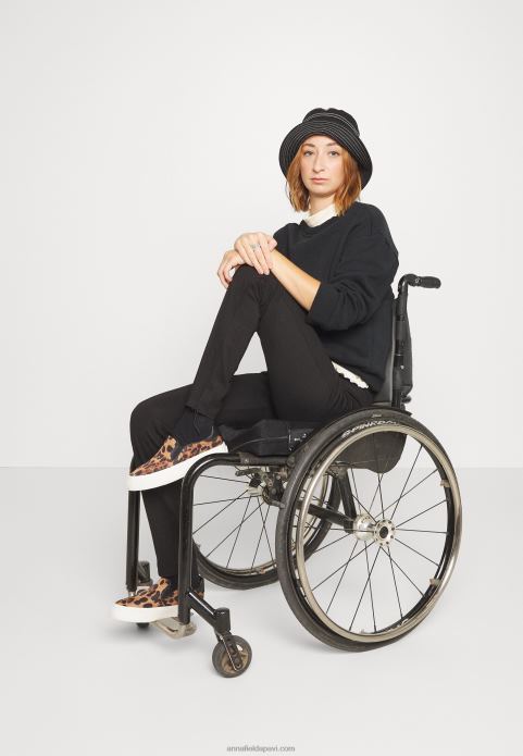 sievietes bikses melnas 2LHT639 Anna Field