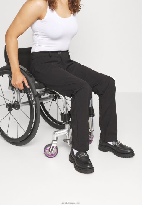 sievietes bikses melnas 2LHT642 Anna Field