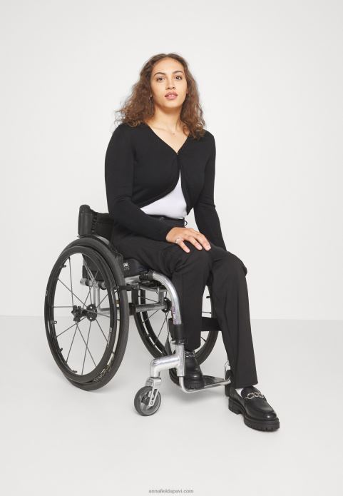 sievietes bikses melnas 2LHT642 Anna Field