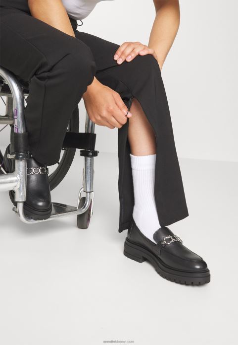 sievietes bikses melnas 2LHT642 Anna Field