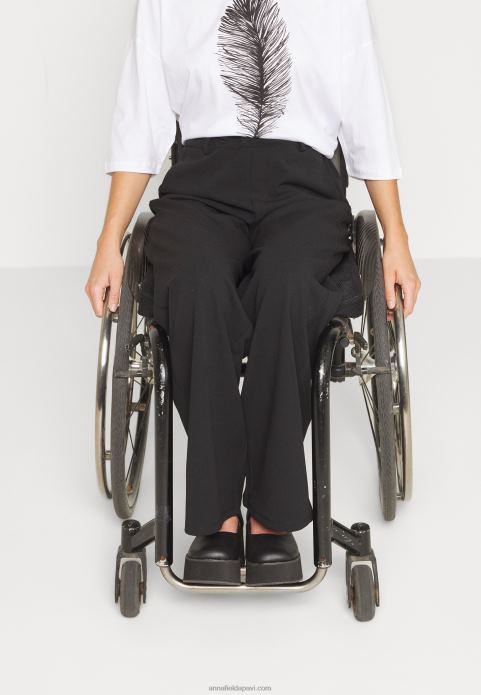 sievietes bikses melnas 2LHT648 Anna Field