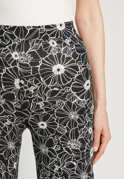 sievietes bikses melnas/baltas 2LHT624 Anna Field