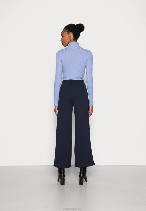 sievietes bikses tumši zilas 2LHT614 Anna Field