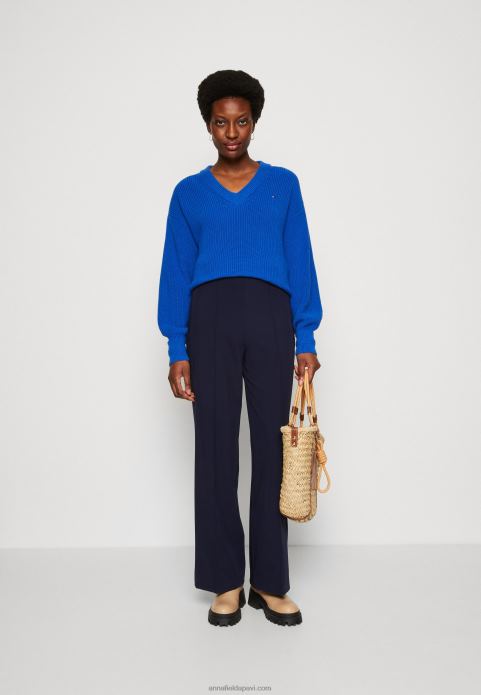 sievietes bikses tumši zilas 2LHT617 Anna Field