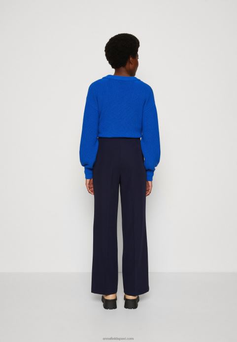 sievietes bikses tumši zilas 2LHT617 Anna Field