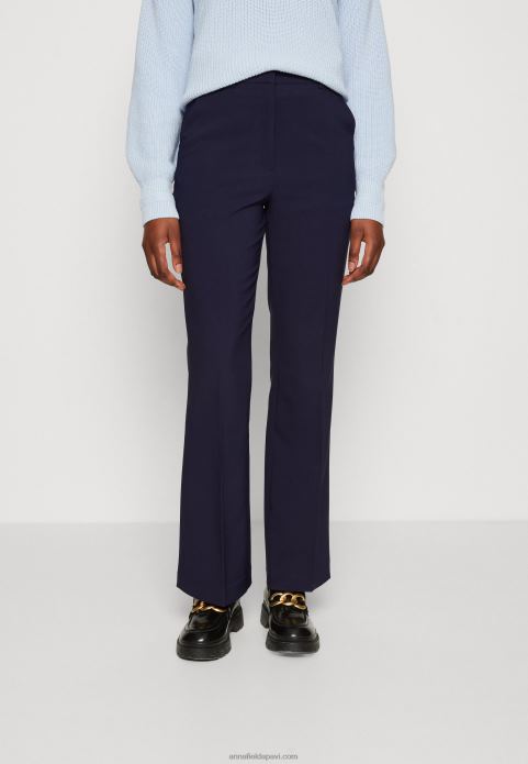 sievietes bikses tumši zilas 2LHT626 Anna Field