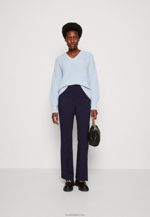 sievietes bikses tumši zilas 2LHT626 Anna Field