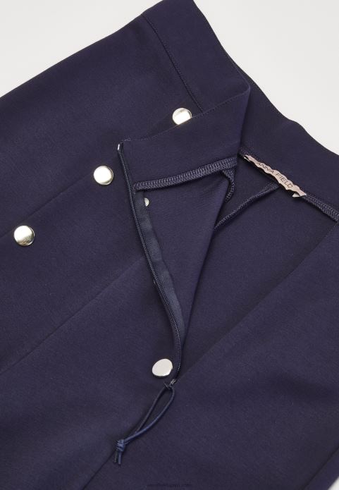 sievietes bikses tumši zilas 2LHT643 Anna Field