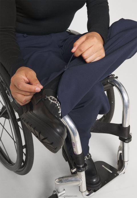 sievietes bikses tumši zilas 2LHT647 Anna Field