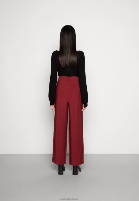 sievietes bordo bikses 2LHT606 Anna Field