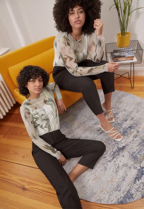 sievietes chinos melns 2LHT597 Anna Field