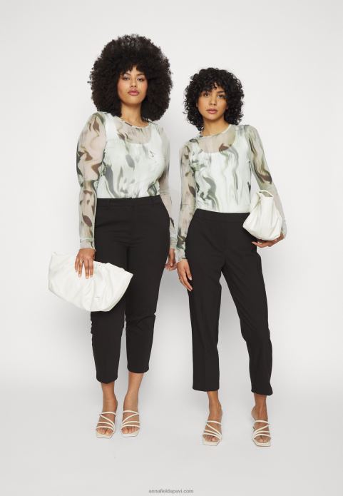 sievietes chinos melns 2LHT597 Anna Field