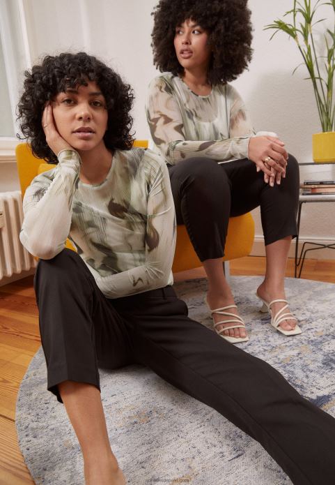 sievietes chinos melns 2LHT597 Anna Field