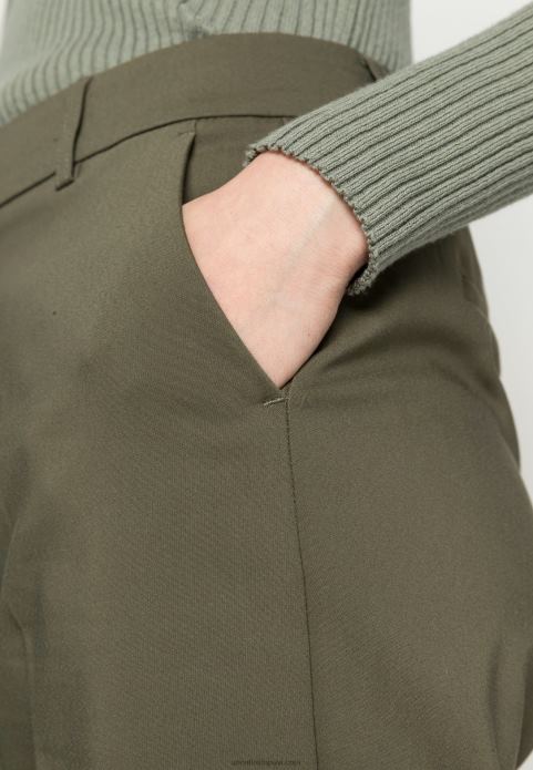 sievietes chinos tumši zaļa 2LHT599 Anna Field