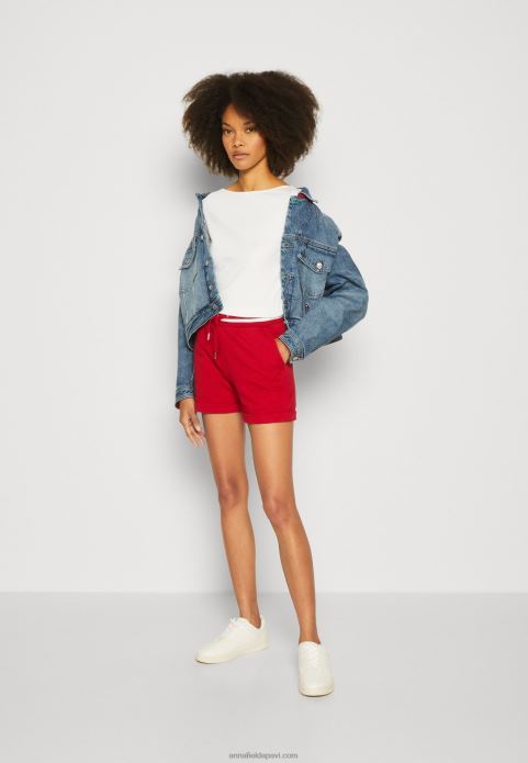 sievietes šorti tumši sarkani 2LHT662 Anna Field