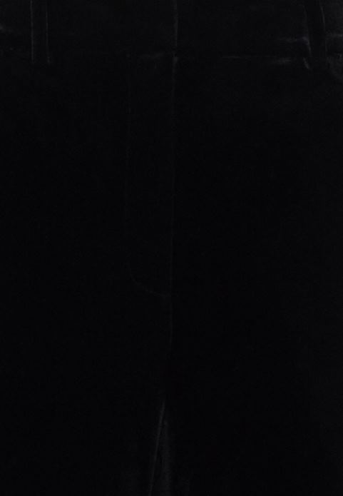 sievietes samta platas bikses bikses melnas 2LHT621 Anna Field