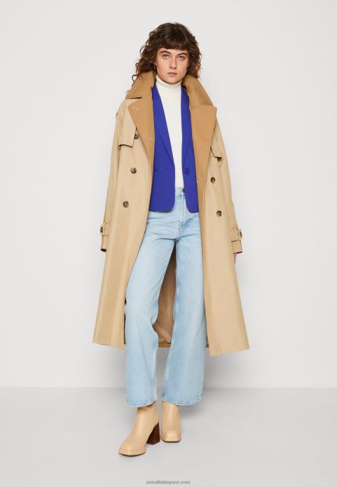 sievietes bleizeris zils 2LHT717 Anna Field