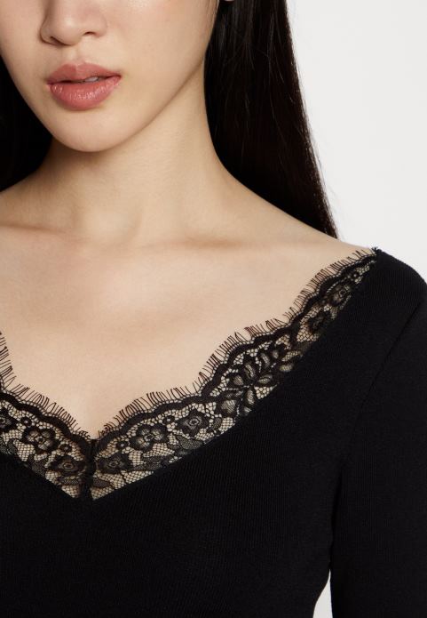 sievietes džemperkleita melna 2LHT236 Anna Field