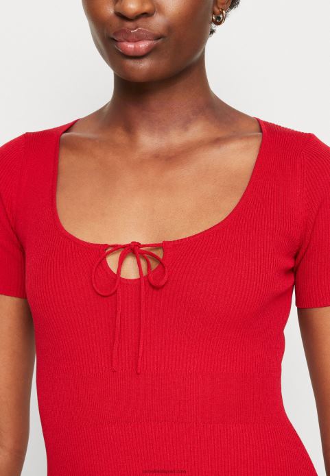 sievietes džemperkleita sarkana 2LHT231 Anna Field