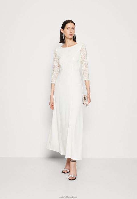 sievietes džersija kleita balta 2LHT75 Anna Field