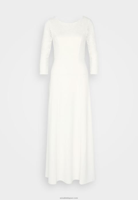 sievietes džersija kleita balta 2LHT75 Anna Field