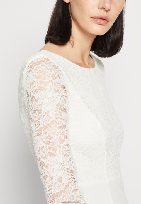 sievietes džersija kleita balta 2LHT75 Anna Field