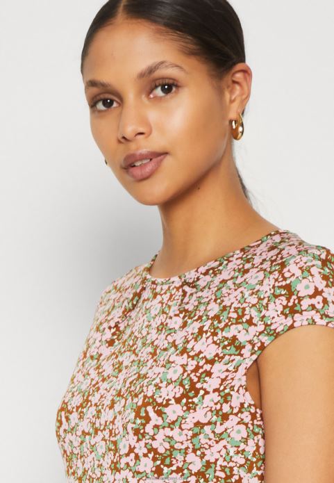 sievietes džersija kleita daudzkrāsaina 2LHT157 Anna Field