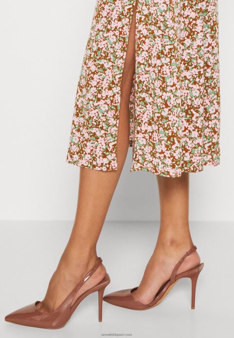 sievietes džersija kleita daudzkrāsaina 2LHT157 Anna Field