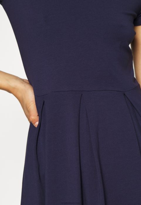 sievietes džersija kleita jūras zila 2LHT105 Anna Field