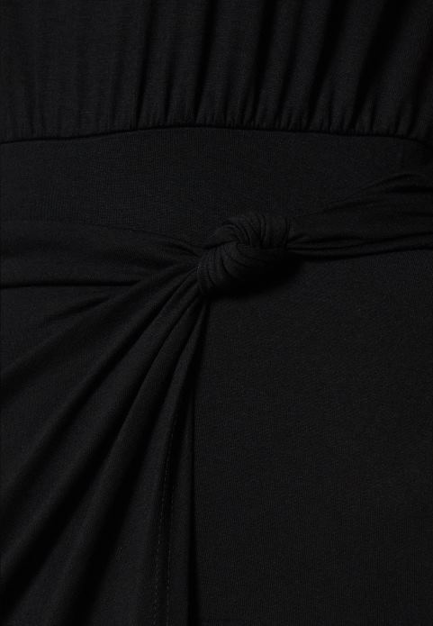 sievietes džersija kleita melna 2LHT102 Anna Field