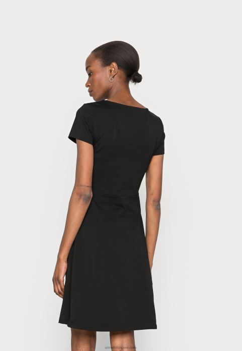 sievietes džersija kleita melna 2LHT103 Anna Field