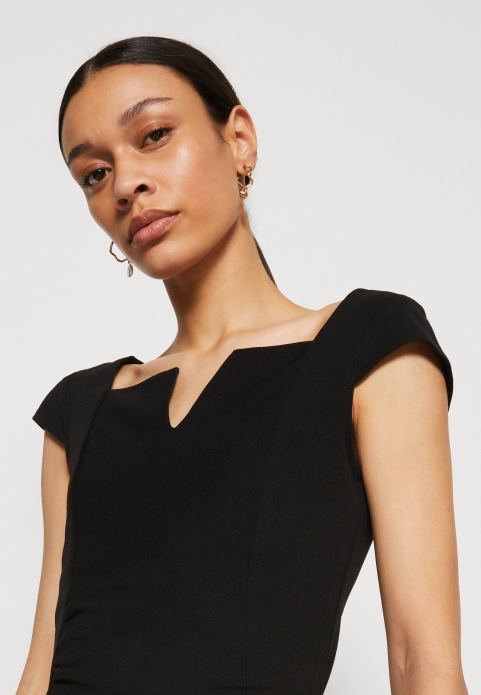 sievietes džersija kleita melna 2LHT133 Anna Field