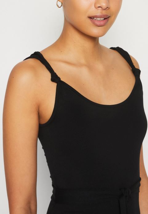 sievietes džersija kleita melna 2LHT162 Anna Field