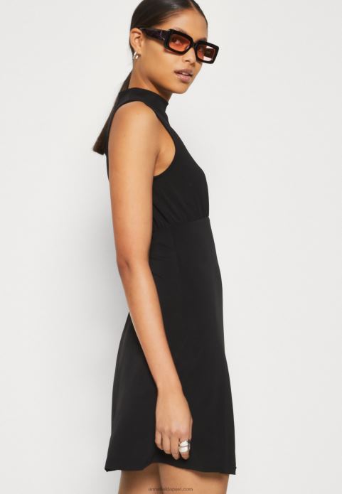 sievietes džersija kleita melna 2LHT167 Anna Field