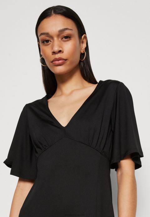 sievietes džersija kleita melna 2LHT176 Anna Field